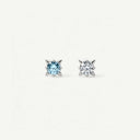 Chubby Star-Glitter flat back earrings