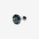 Dazzling Rose Cut flat back earrings