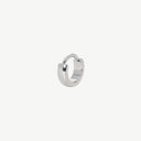 Wide Chunky Conch Huggie Titanium Hoop Earrings