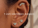 Best Earrings for New Ear Piercings: 5 Safe Materials Ranked