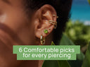 Best Flat Back Earrings (2026): 6 Comfortable Picks for Every Piercing
