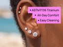 Flat Back Earrings Guide: Styles, Sizing, and Care