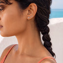 Classic Icons Collection flat back earrings