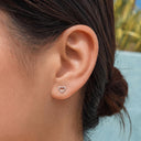 Classic Icons Collection flat back earrings