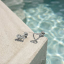 Classic Icons Collection flat back earrings