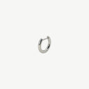 D-Shape INS Huggie Titanium Hoop Earrings
