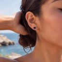Dazzling Rose Cut flat back earrings
