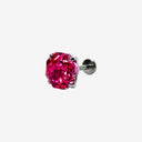 Dazzling Rose Cut flat back earrings