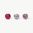 Dazzling Rose Cut flat back earrings