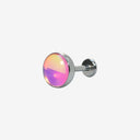Large Opal flat back earrings