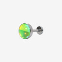 Large Opal flat back earrings