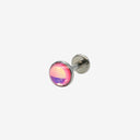 Large Opal flat back earrings