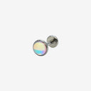 Large Opal flat back earrings
