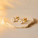 Little Daisy flat back earrings