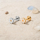 Little Daisy flat back earrings