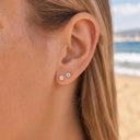 Little Daisy flat back earrings
