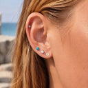 Little Daisy flat back earrings
