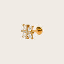 Marquise Windmill flat back earrings