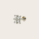 Marquise Windmill flat back earrings
