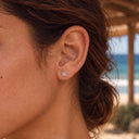 Marquise Windmill flat back earrings