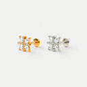 Marquise Windmill flat back earrings
