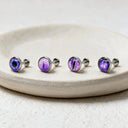 Mystic Eye flat back earrings