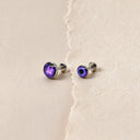 Mystic Eye flat back earrings