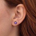 Mystic Eye flat back earrings