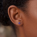 Mystic Eye flat back earrings