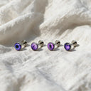 Mystic Eye flat back earrings