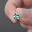 Sparkling Sugar Cube flat back earrings