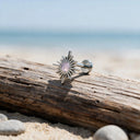 Starburst Gemstone flat back earrings